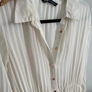White Zara Dress